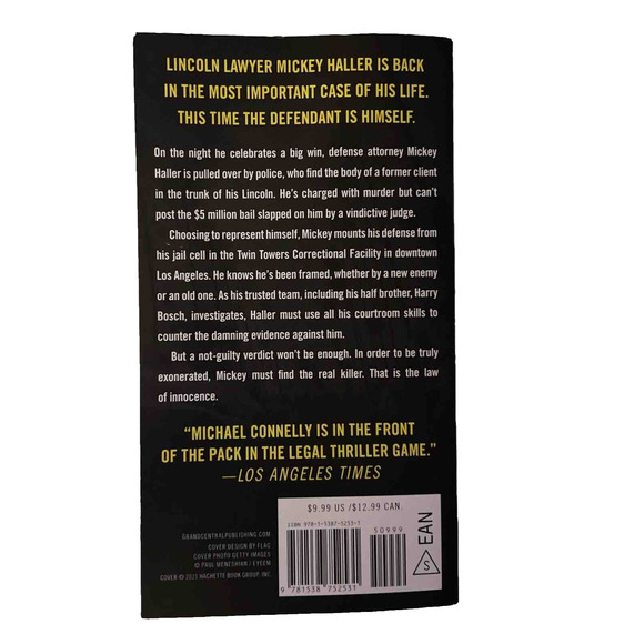 A Lincoln Lawyer Book 6: The Law of Innocence by Michael Connelly (2021) - Picture 2 of 2